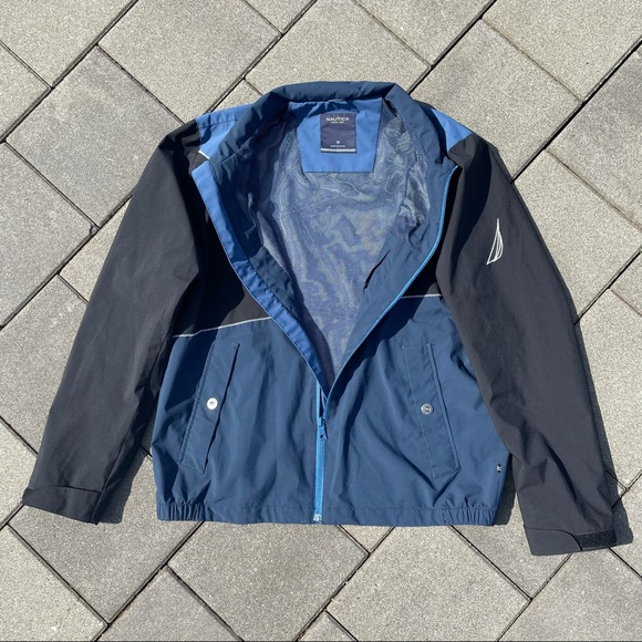 Nautica Blue and Black Full-zip Jacket - size M - Picture 7 of 8